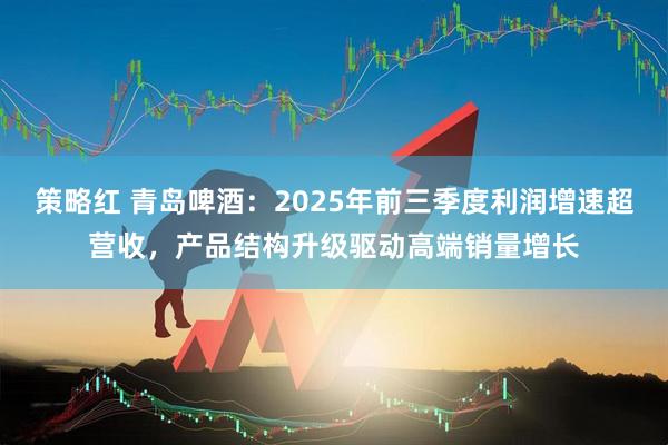 策略红 青岛啤酒：2025年前三季度利润增速超营收，产品结构升级驱动高端销量增长